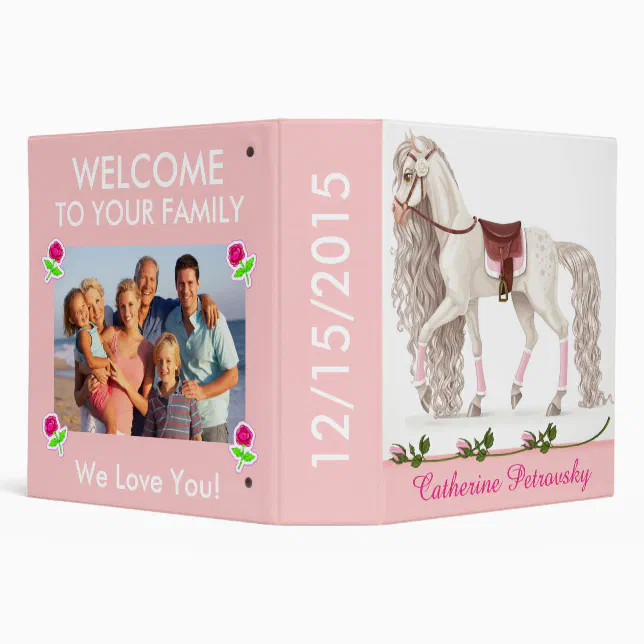 Your New Baby or Your New Baby Adoption Binder Zazzle