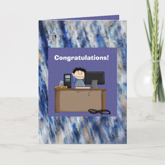 Your New Job card (Front)