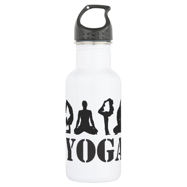 Your New Yoga Bottle! Water Bottle (Front)