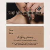 Your Next Appointment paramedical tattooing Card (Front & Back)