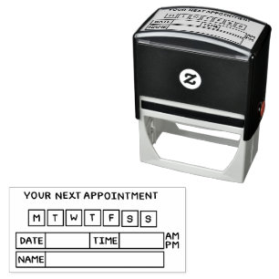 Your Next Appointment Self-inking Stamp