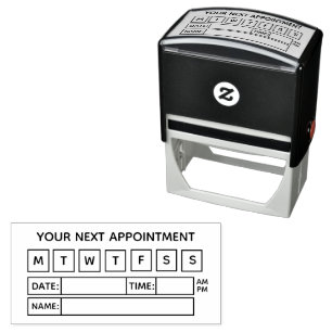Your Next Appointment Self-inking Stamp