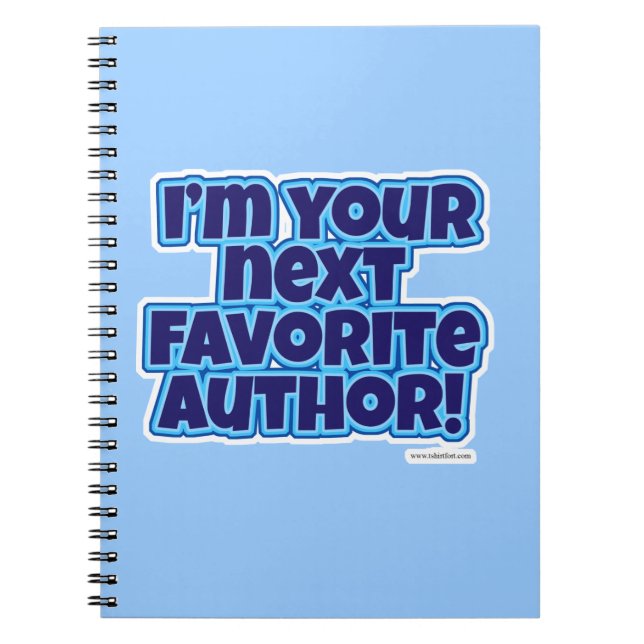 Your Next Favorite Author Notebook (Front)