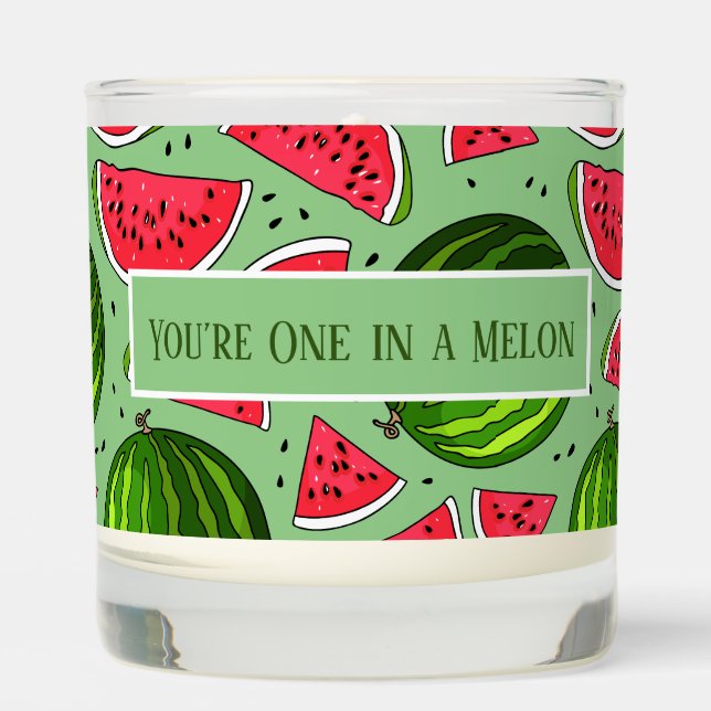 Your One In A Melon Scented Candle (Front)