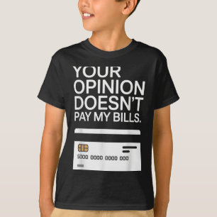 Your Onion Doesn't Pay My Bills Success Hustle Mot T-Shirt