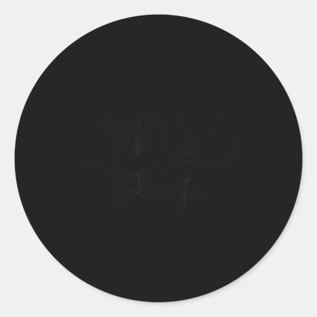 Your Only Limit Is You Insrational Motivational  Classic Round Sticker (Front)