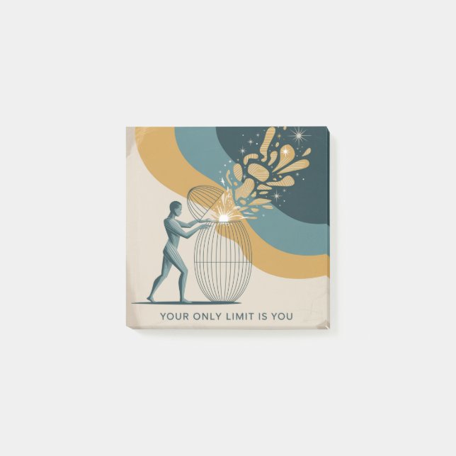 Your Only Limit Is You Post-it Notes (Front)