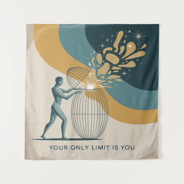 Your Only Limit Is You Tapestry (Front)