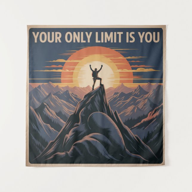 Your Only Limit Is You Tapestry (Front)