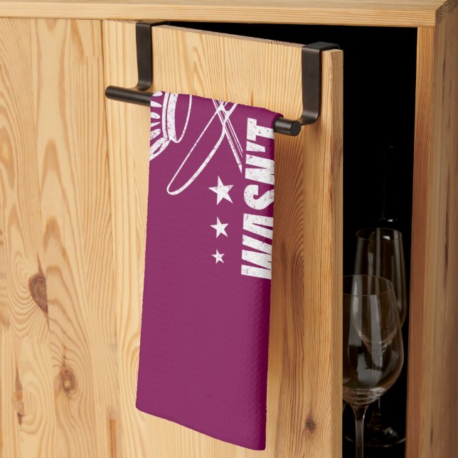 Your Opinion Wasn't in the Recipe Funny Saying Kitchen Towel (Thirds Fold)