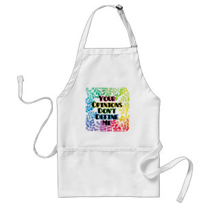 Your Opinions Don't Define Me Adult Apron