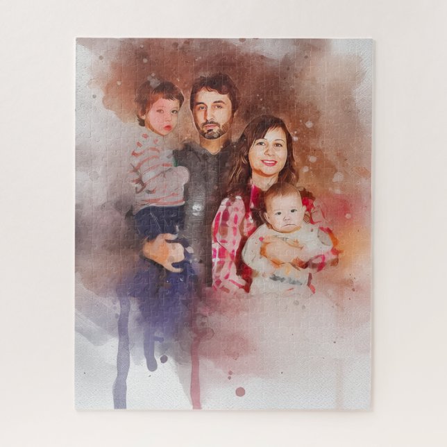 Your Own Artwork Upload Painting Drawing Puzzle (Vertical)