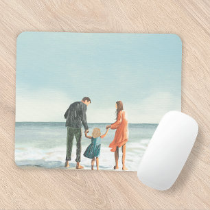 Your Own Artwork Upload Your Painting Drawing Mouse Pad