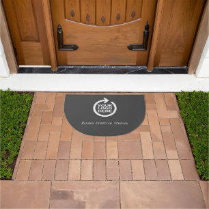 Your Own Business Logo Unique Custom Personalized Doormat