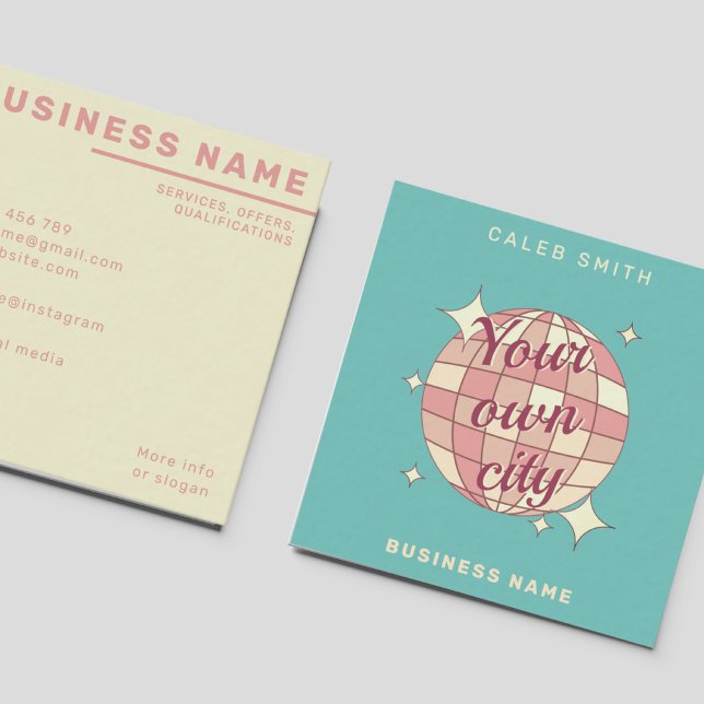 Your own city customizable Business Card (Creator Uploaded)