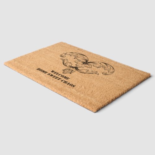 Your Own Creation 24" x 16" Door Coir Mat 