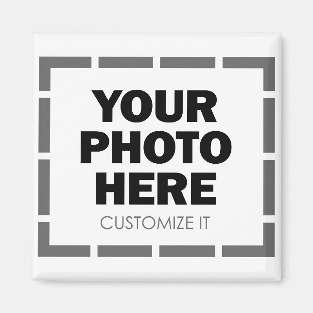 Your Own Customized Photo / Image Magnet (Front)