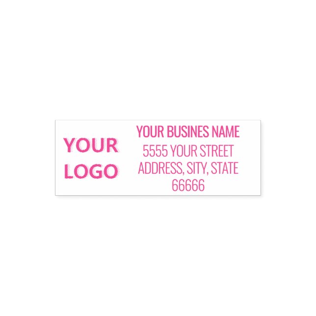 Your Own Design Custom Address Self-Inking Stamp (Design)