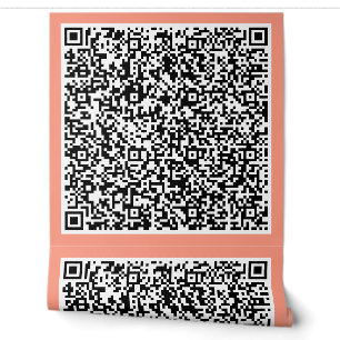 Your Own Design Custom Colors QR Code Scan Info Wallpaper