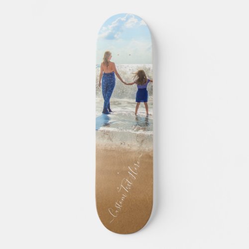 Your Own Design Custom Photo and Text _ Family Skateboard