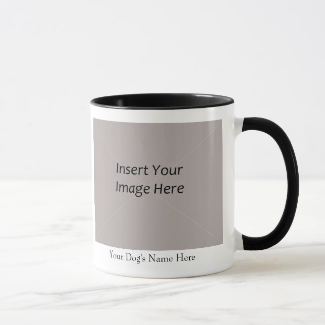 Your Own Dog's Picture French Bulldog Breed Mug (Right)