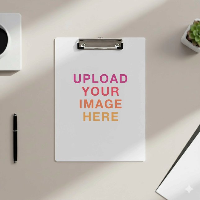 Your Own Image Logo White Clipboard (Creator Uploaded)