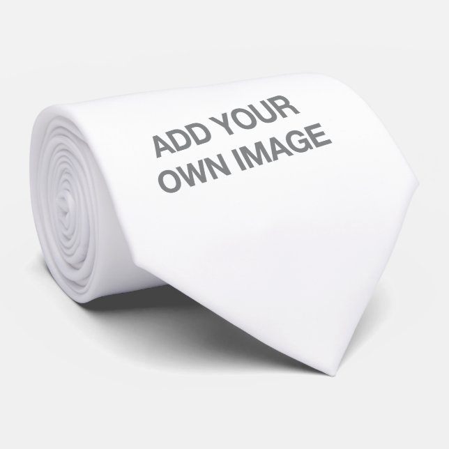 Your Own Image Tie (Rolled)