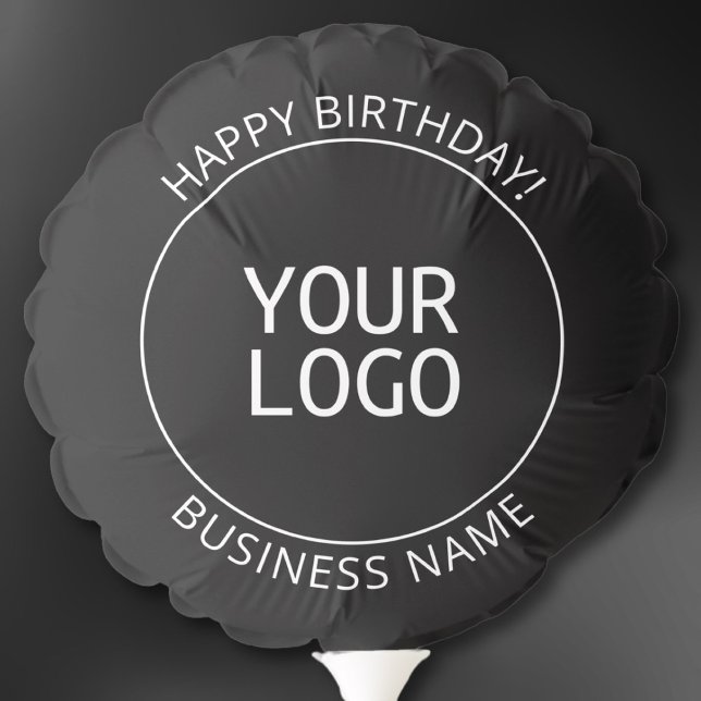 Your Own Logo & Custom Birthday Message  Balloon (Creator Uploaded)