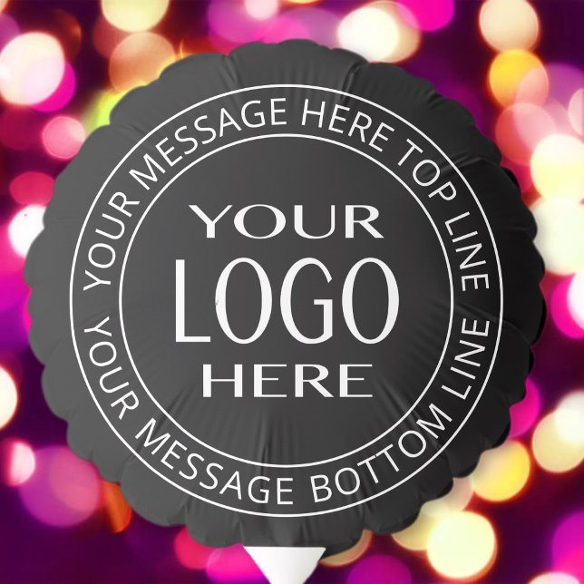 Your Own Logo & Customizable Circular Text Balloon (Creator Uploaded)