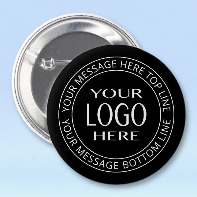 Your Own Logo & Customizable Circular Text Button (Creator Uploaded)