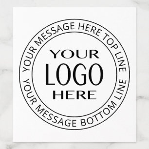 Your Own Logo & Customizable Circular Text Envelope Liner