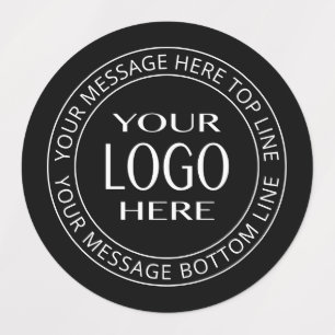 Your Own Logo & Customizable Circular Text Labels