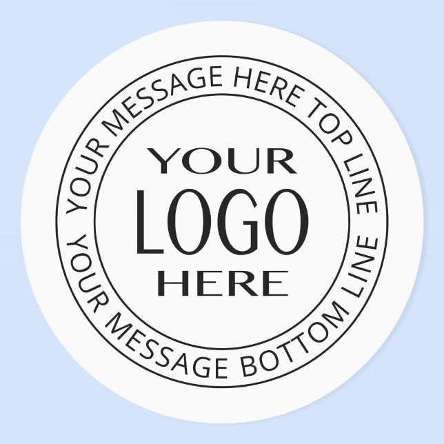 Your Own Logo & Customizable Circular Text Labels (Creator Uploaded)