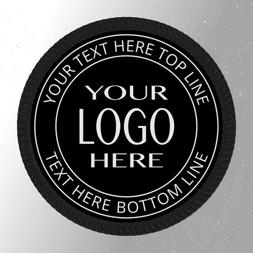 Your Own Logo  Customizable Circular Text Patch
