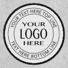 Your Own Logo & Customizable Circular Text