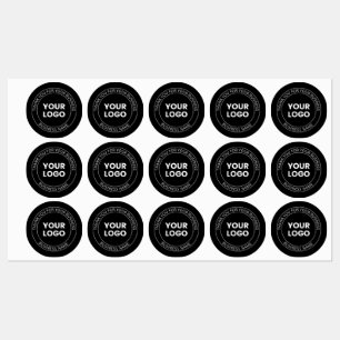 Your Own Logo & Thank You Editable Message Labels