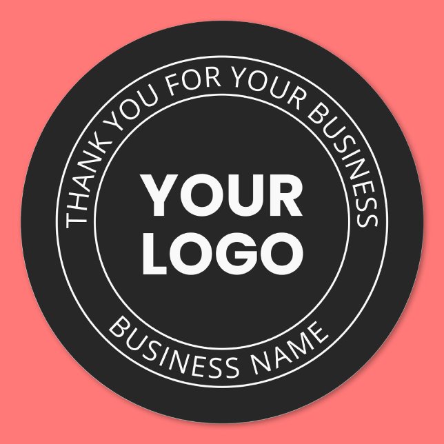 Your Own Logo & Thank You Editable Message Labels (Creator Uploaded)