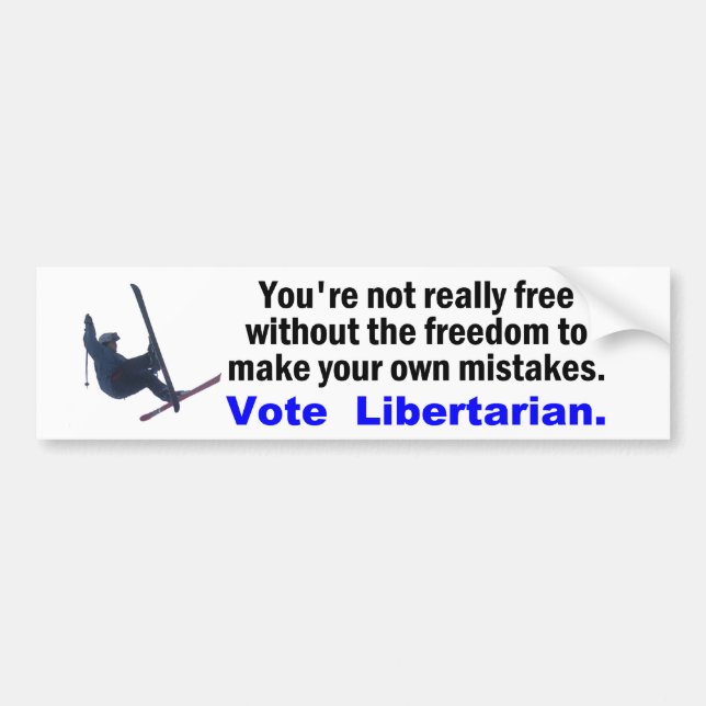 Your Own Mistakes Bumper Sticker (Front)