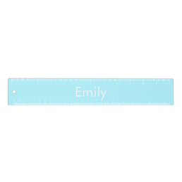 Your Own Name or Word | Soft Sky Blue Ruler