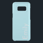 Your Own Name or Word | Soft Sky Blue Uncommon Samsung Galaxy S8 Case<br><div class="desc">Your own name or word custom printed.</div>