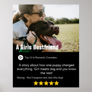 Your Own Personalised Movie Poster 