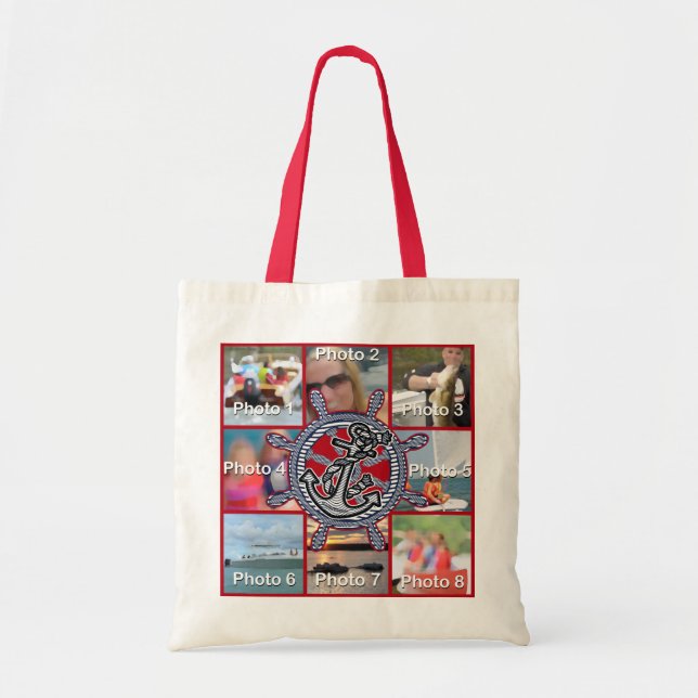Your Own Personalized Nautical Bag 8 images (Front)