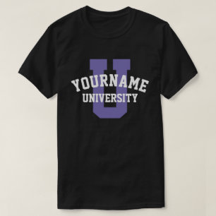 Your Own Personalized University Logo T-Shirt