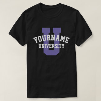 Your Own Personalized University Logo T-Shirt
