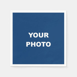 Your Own Photo Image Logo Customize Personalize Napkins