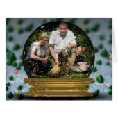 Your own photo in a Snowglobe Frame! - (Front Horizontal)