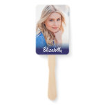 Your Own Photo Monogram Graduation Hand Fan Your Own Photo Monogram Graduation Hand Fan