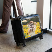 Suitcase art/personalized luggage - ART WILL TRAVEL