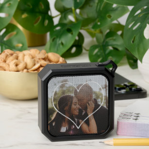 Your Own Photo Personalized Heart Bluetooth Speaker