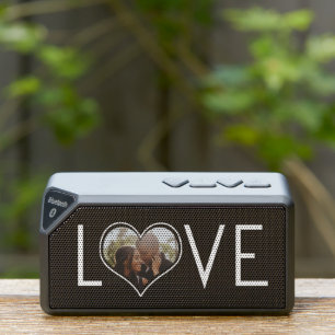 Your Own Photo Personalized Love Heart Bluetooth Speaker